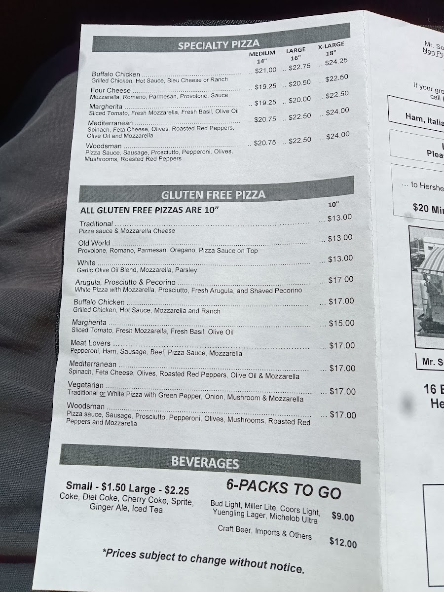 Piazza Sorrento Menu - Image 6